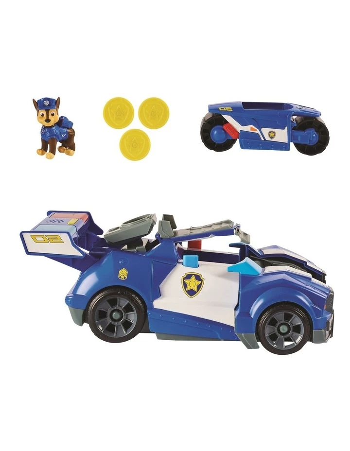 Paw Patrol Movie Chase's Transforming Vehicle 1 Paw Patrol Movie Chase's Transforming Vehicle