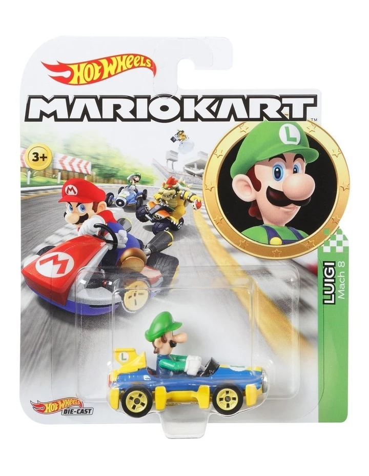 Hot Wheels Mario Kart Vehicles (Randomly Selected) 3 Hot Wheels Mario Kart Vehicles (Randomly Selected) - Image 3
