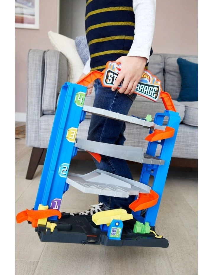 Matchbox Hot Wheels Stunt Garage Play Set 5 Matchbox Hot Wheels Stunt Garage Play Set - Image 5
