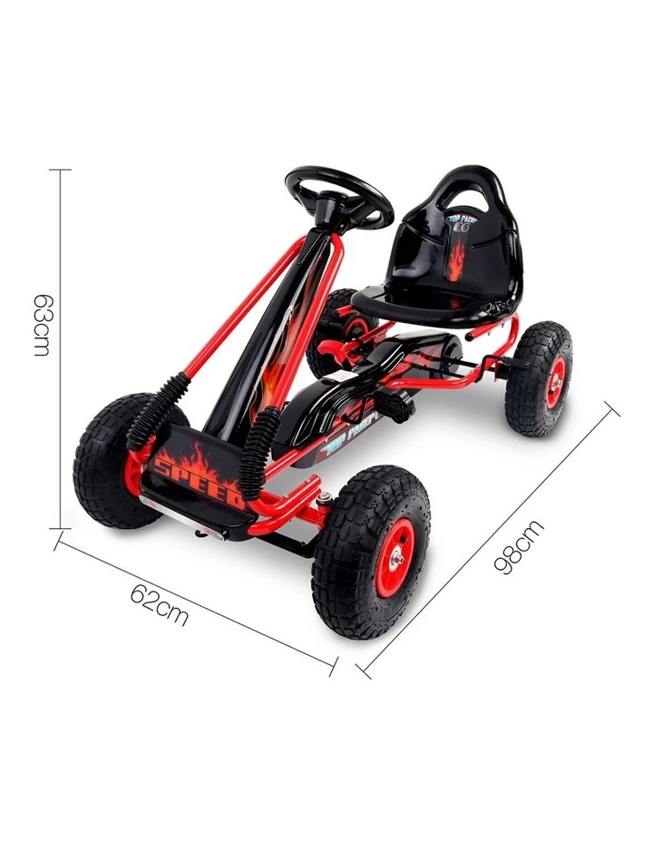 Rigo Kid's Pedalled Powered Go Kart 2 Rigo Kid's Pedalled Powered Go Kart - Image 2