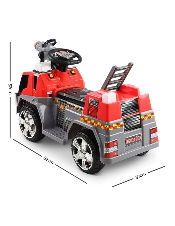 Rigo Kids Ride On Fire Truck Car 2 Rigo Kids Ride On Fire Truck Car - Image 2