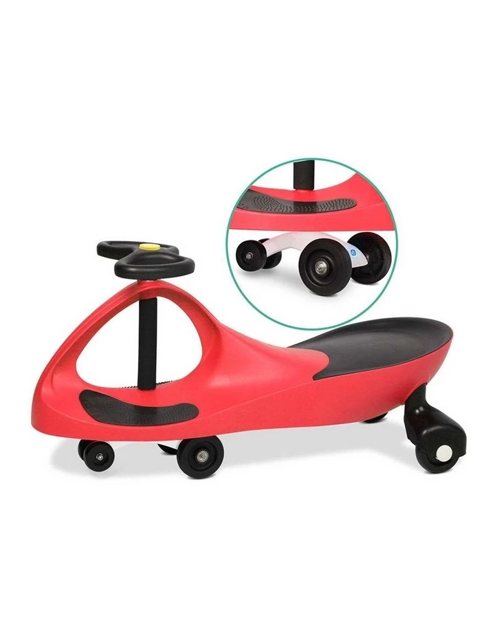 Keezi Kids Ride On Swing Car 5 Keezi Kids Ride On Swing Car - Image 5