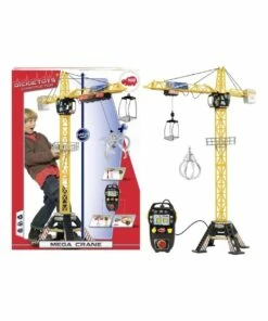 Dickie Toys Remote Control Mega Crane Set