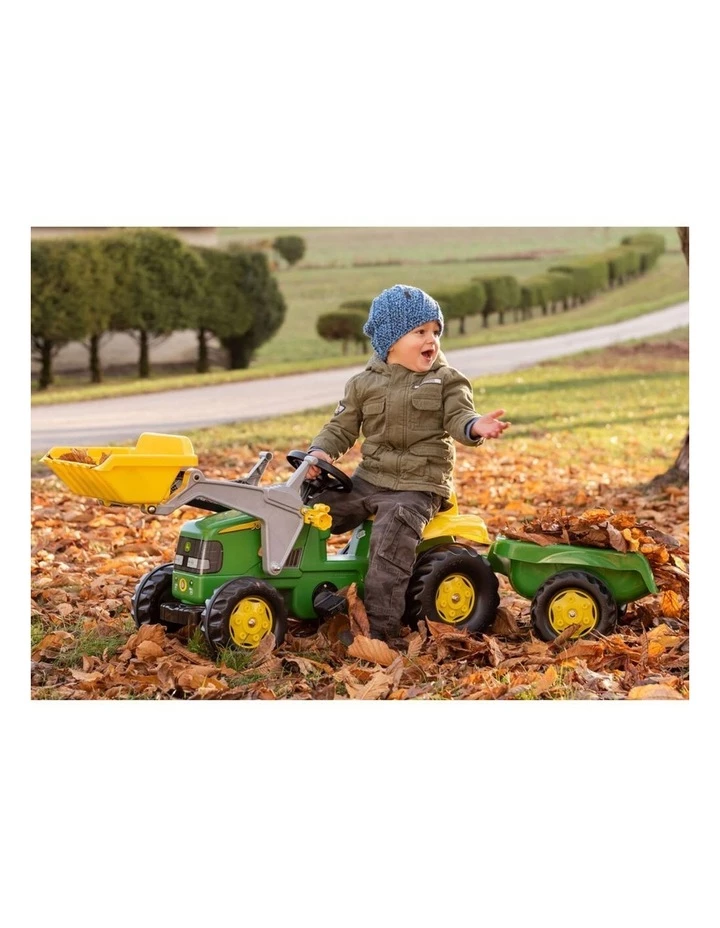 John Deere Rolly Classic Tractor w/ Tray 2 John Deere Rolly Classic Tractor w/ Tray - Image 2