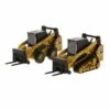 CAT 1:64 Diecast 272D2 Skid Loader & 297D2 Multi Terrain Loader Vehicle Toy YL