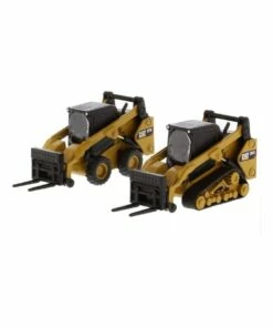 CAT 1:64 Diecast 272D2 Skid Loader & 297D2 Multi Terrain Loader Vehicle Toy YL