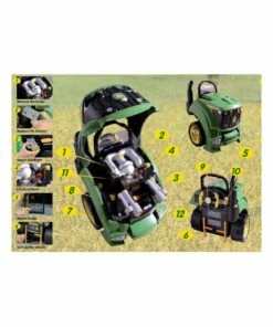 John Deere Service Tractor Engine Farm Vehicle Toy/Kids/Play w/ Lights/Sounds -Vehicles & Remote Control Toys Online Shop 814197610 3 720x928