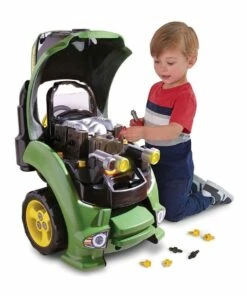 John Deere Service Tractor Engine Farm Vehicle Toy/Kids/Play w/ Lights/Sounds -Vehicles & Remote Control Toys Online Shop 814197610 5 720x928