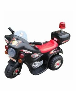 Lenoxx Indoor/Outdoor Black 3 wheel Electric Ride On Motorcycle Motor Trike Kid/Toddler