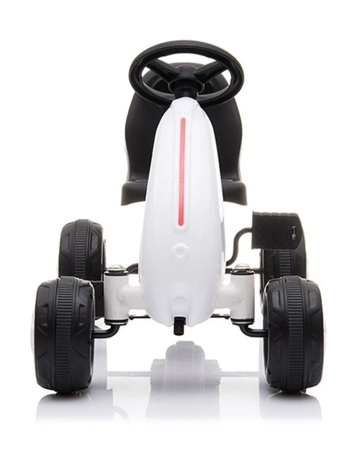 UNBRANDED Kids Go Kart Pedal Ride On Children Racing Car Toy Buggy 18 Months White 3 UNBRANDED Kids Go Kart Pedal Ride On Children Racing Car Toy Buggy 18 Months White - Image 3