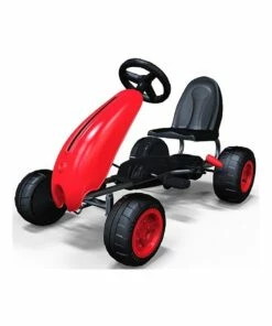 UNBRANDED Kids Go Kart Pedal Ride On Children Racing Car Toy Buggy 3 Years Red