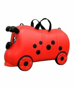 Lenoxx Kids/Children 18L Travel Cabin Luggage Trolley Ride On Wheel Suitcase Red -Vehicles & Remote Control Toys Online Shop 814199140 3 720x928