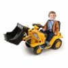 Lenoxx Ride On Digger Kids/Children Outdoor Tractor Push/Kick Toy w/Levers 3y