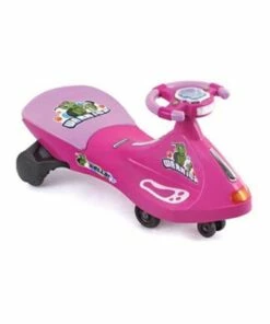 Aussie Baby Turtle Warrior Kids Ride On Swing Car - Pink