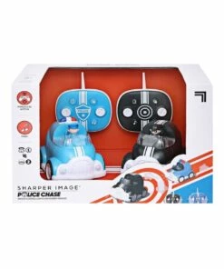 Sharper Image Preschool Police & Robber Dual Play Car Set