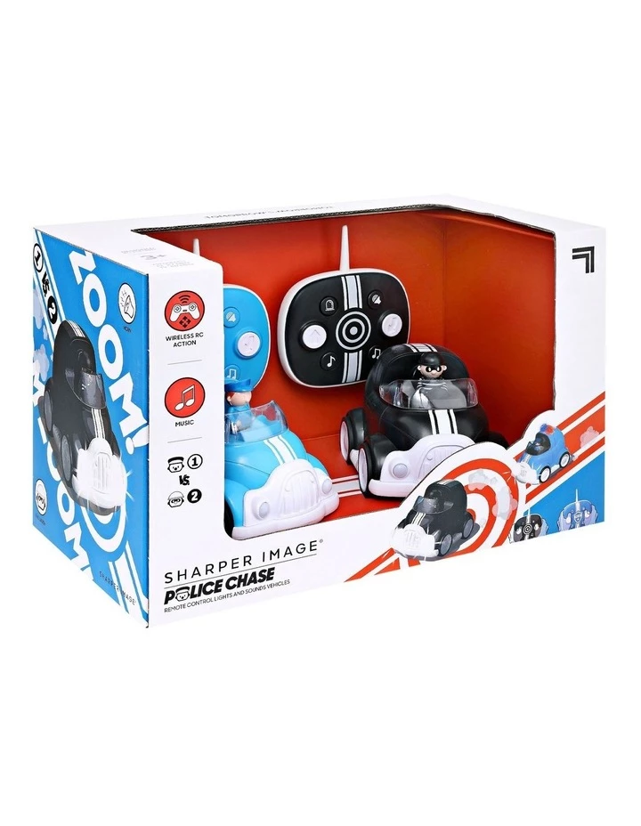 Sharper Image Preschool Police & Robber Dual Play Car Set 2 Sharper Image Preschool Police & Robber Dual Play Car Set - Image 2