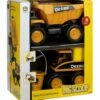 John Deere 38cm Big Scoop Sandpit Construction Dump Truck/Excavator Sand Toy Set
