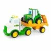 John Deere Farmin' Friends Hauling Set Truck/Tractor Kids Light/Sound Toy 18m+