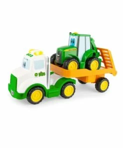 John Deere Farmin' Friends Hauling Set Truck/Tractor Kids Light/Sound Toy 18m+