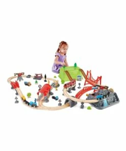 Hape Railway Bucket-Builder-Set -Vehicles & Remote Control Toys Online Shop 860546710 3 720x928