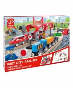 Hape Busy City Rail Set
