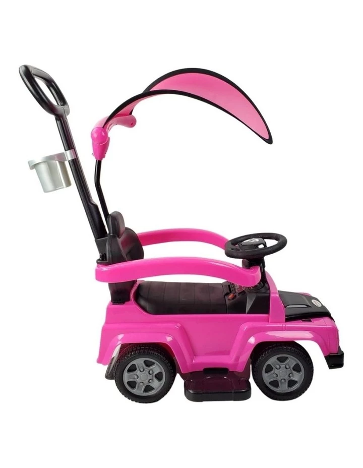 Aussie Baby Land Rover Defender-Inspired Kids Ride On Car Pink 2 Aussie Baby Land Rover Defender-Inspired Kids Ride On Car Pink - Image 2