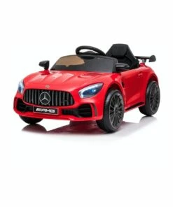 Klika Mercedes Benz Licensed Kids Electric Ride On Car Remote Control In Red