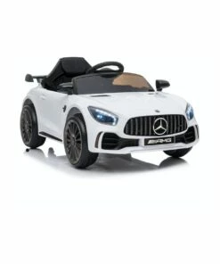 Klika Mercedes Benz Licensed Kids Electric Ride On Car Remote Control In White