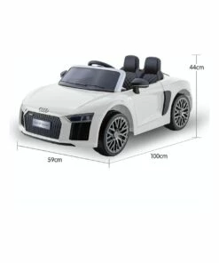 Klika R8 Spyder Audi Kids Electric Ride On Car White -Vehicles & Remote Control Toys Online Shop 869501620 5 720x928