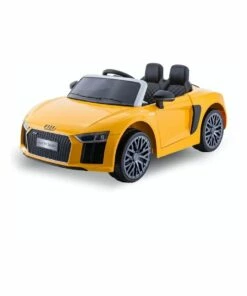 Klika R8 Spyder Audi Kids Electric Ride On Car Yellow