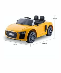 Klika R8 Spyder Audi Kids Electric Ride On Car Yellow -Vehicles & Remote Control Toys Online Shop 869501710 5 720x928