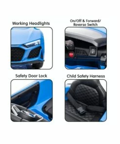 Klika Audi Sport Licensed Kids Electric Ride On Car Remote Control Blue -Vehicles & Remote Control Toys Online Shop 869501890 6 720x928