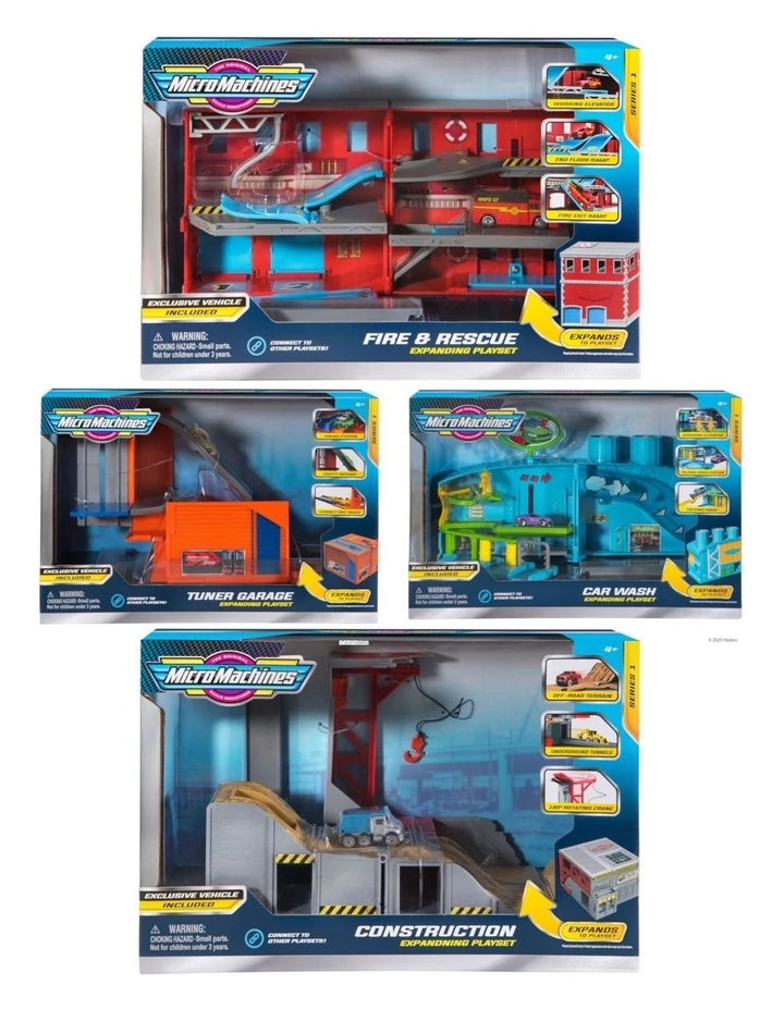 Micro Machines Expanding Playset (Randomly Selected) 1 Micro Machines Expanding Playset (Randomly Selected)