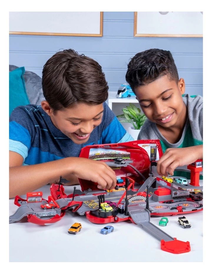 Micro Machines Corvette Raceway City Transforming Playset Multi 5 Micro Machines Corvette Raceway City Transforming Playset Multi - Image 5